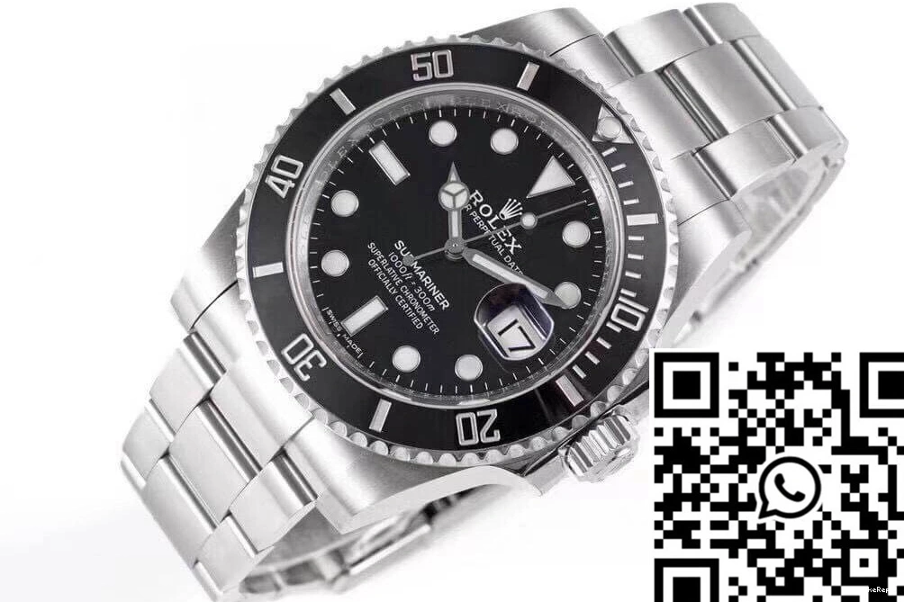 Rolex Dial Submariner Factory Black Steel 116610LN-97200 Strap Stainless ZF 0716